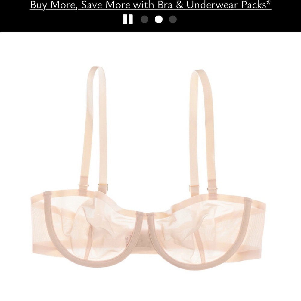Cuup Mesh Balconette Bra